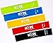Hope Fitness Gear Resistance Bands Set - 5 Booty & Loop Bands with Carry Bag & Exercise Guide