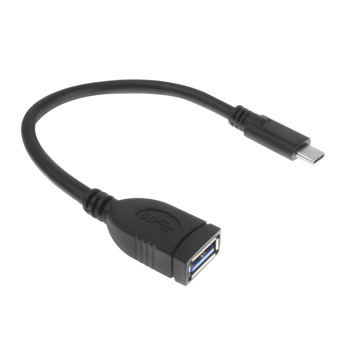 ACT USB C OTG Cable, USB C OTG Adapter to USB 3.2, Compatible with Smartphones, Length 0,2 meter – AC7340