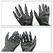 Odowalker Halloween Werewolf Costume Wolf Claws Gloves and Head Mask for Cosplay Costume Man Women Girls Boys Kids Unisex (Gloves)