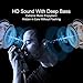 Bluetooth Earbuds Wireless, HAOMUK Bluetooth Headphones Noise Cancelling No Delay Deep Bass 3D Stereo Sound, Built-in Mic Sweat Proof True Wireless Earbuds with Charging Case