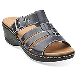 Clarks Women's Lexi Alloy Slide Slide Fashion Sandals