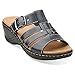 Clarks Women's Lexi Alloy Slide Slide Fashion Sandals