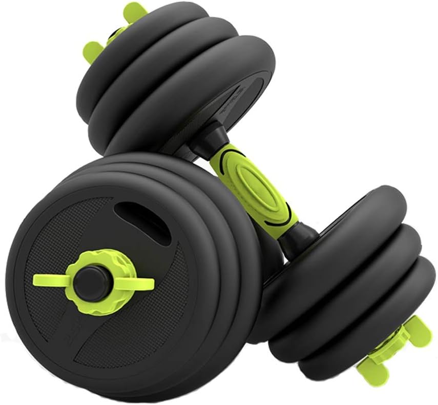 Fitness dumbbell A Pair of Dumbbells Multifunctional Home Fitness Equipment Dumbbells with Non-slip Handles Detachable Dumbbells Suitable for Fitness Bodybuilding Muscle Exercise (10kg / 20kg) Dumbbel