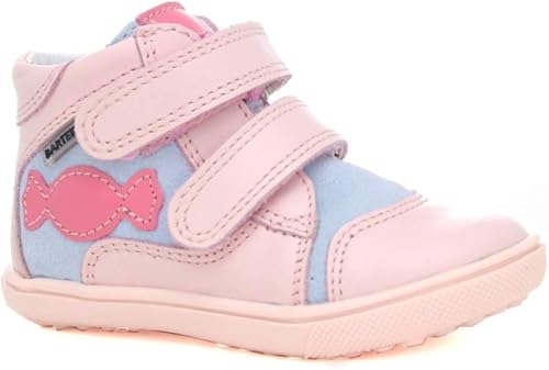 pink infant shoes