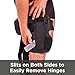 BraceAbility Obesity Hinged Knee Pain Brace - Overweight Men and Women's Wraparound Plus-Size Support for Osteoarthritis, Joint Pain, Ligament Weakness, Medial and Lateral Kneecap Instability (2XL)