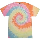 Colortone Vintage Wash Tie Dye T-Shirt for Women and Men