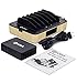 Okra 6-Port USB 2-in-1 Charging Station + Removable Hub Universal Desktop Tablet & Smartphone Multi-Device Hub Charging Dock for iPhone, iPad, Galaxy, Tablets (Gold)