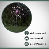 Garden Mile Venti Solar Powered Wind Spinner Ground Stake Garden Ornament view 9