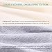 RECCI Ergonomic Lumbar Pillow - 100% Pure Memory Foam Back Cushion for Office Chair, Car, Bed, Sofa, Couch, Back Support Pillow for Back Pain Relief, 13.8×13×4.7 inch, Grey