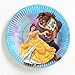 Beauty and The Beast Birthday Party Supplies and Decorations for Kids Favors Includes Balloons Plates Napkins Gifts Bags Kit for Adults Decor for Girls Set of 77 Pcs
