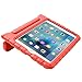 iPad Mini 4 Case, i-Blason Apple iPad Mini 4 Case for Kids ArmorBox KIDO Series Light Weight Super Protection Convertible Stand Cover 2015 Release (iPadMini4-Kido-Red)
