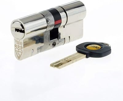 Yale Anti-Snap 3 Star Euro Cylinder 80mm Nickel High Security TS007