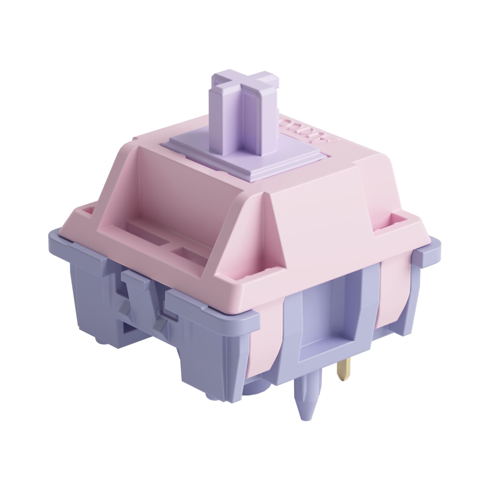 Akko V3 Fairy Linear Silent Keyboard Switch for Mechanical Gaming Keyboard, 5-Pin 50gf Quiet Switches with Standard MX Structure for DIY Kit/Gamer Barebones Keyboard(45pcs)