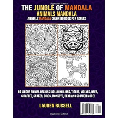 Download Buy Animals Mandala The Jungle Of Mandala Animals Mandala Coloring Book For Adults Coloring Pages Featuring Beautiful Animals Mandalas For Stress Relief And Relaxation Paperback May 7 2021 Online In Indonesia B0948jycrj