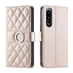 Lucyliy Compatible with Sony Xperia 5 III Case Flip