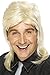 Smiffy's Men's Mullet Wig, Blonde, One Size
