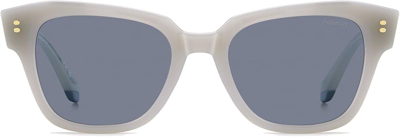 , ÓCULOS DE SOL, PLD 6251/S/X, BRANCO, 51, (MULHER)