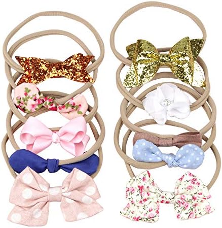 Baby Girl Headbands with Bow, Hairbands for Girls,Newborn,Toddler and Children