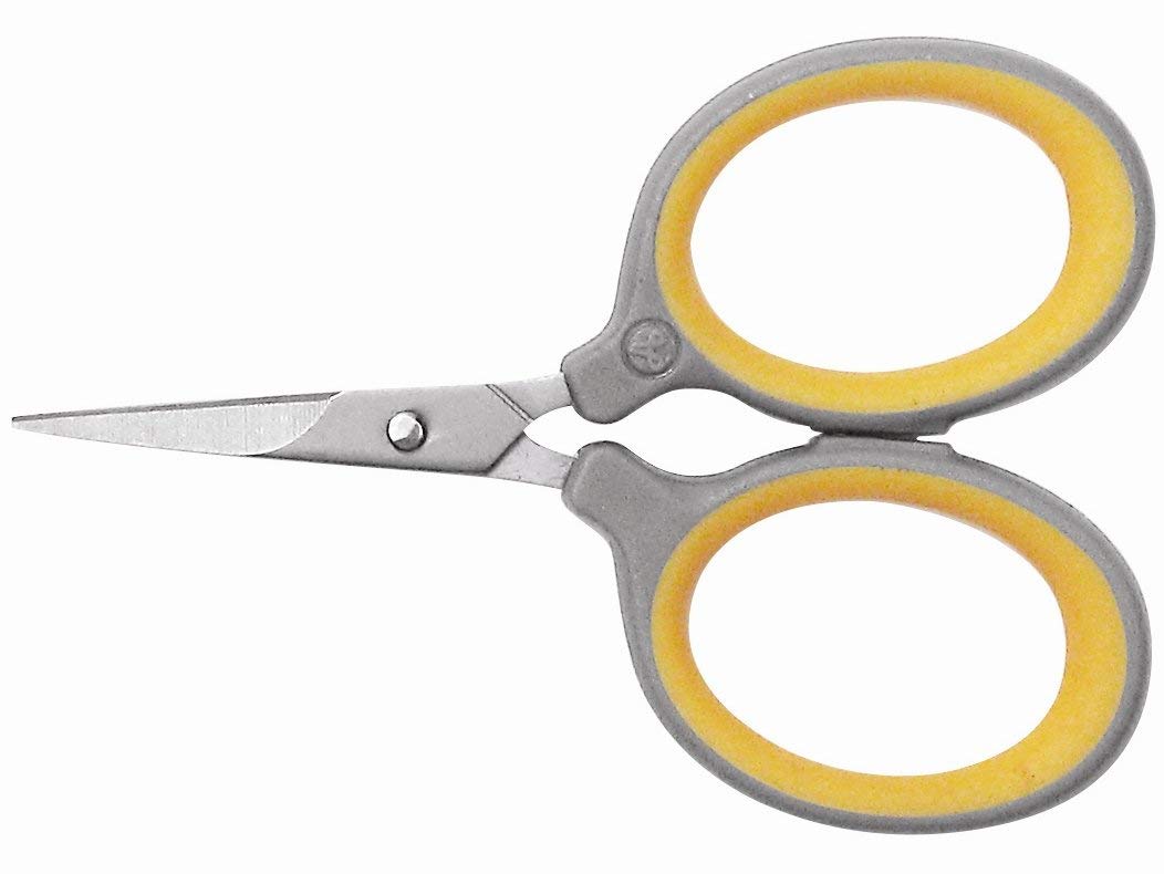 Westcott E-30420 00 Titanium Super Softgrip Scissors, 7.6 cm, Grey/Yellow