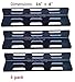 Hongso PPC411 (3-Pack) Porcelain Steel Heat Plate, Heat Shield, Heat Tent, Burner Cover, Vaporizor Bar, and Flavorizer Bar Replacement for Select Gas Grill Models by BBQ Tek, Bond and Others (14“x4)