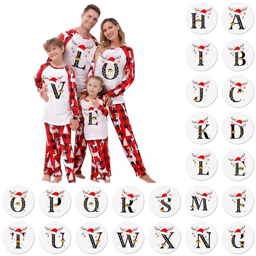 Matching Christmas Pyjamas Christmas Pyjamas Kids Mens Womens Letter Printed Xmas Pyjama Boys Girls Christma Pajama His and Hers Xmas Pjs