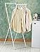 Ideaworks Hanging Clothes Rack, White