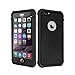 Waterproof Case Iphone 6 6s, Besinpo Underwater Full Body protection Cases Drop Proof Cover Fully Supports Finger Print Function For Iphone 6/6s 4.7 inch Only Black