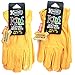 Kinco 94 Y (2-Pack) Grain Pigskin Leather Work or Gardening Gloves for Kids. Very Soft, Durable, Leather, No Break-in Period Required. Ages 7-12