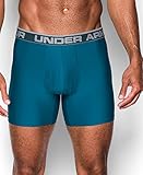 Under Armour Men's Original Series 6” Boxerjock, Peacock/Overcast Gray, Small
