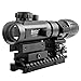 Red Green Dot Sight Scope Reflex Holographic Rifle Optics Tactical Fits 11mm/ 20mm Rail for Airsoft
