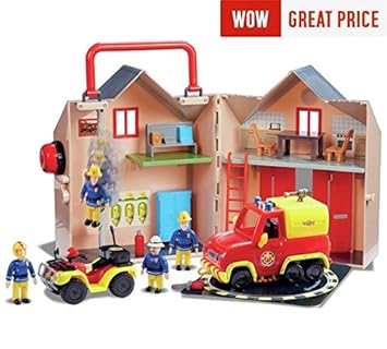 pontypandy fire station toy