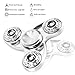 MAXAH Hand Fidget Spinner with Diamonds High Speed Alloy Gyroscope Focus Toy Stress Reducer Relieve Anxiety and Boredom,Passed the Safety Standard ASTM F963-16 Test