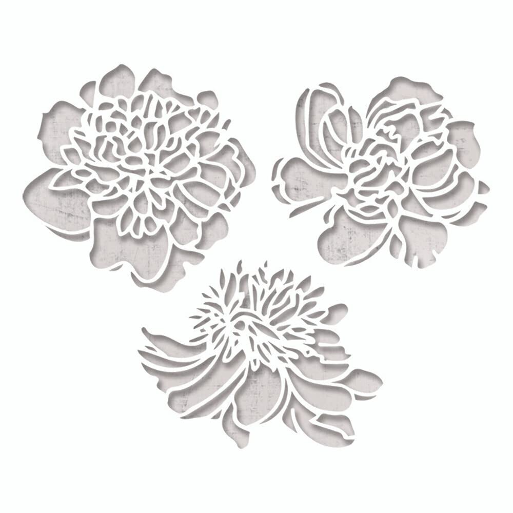 Thinlits Die Set 3PK Cutout Blossoms