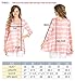 Frumos Womens Tunic Round Neck 3/4 Sleeve Top Top Rust X-Large