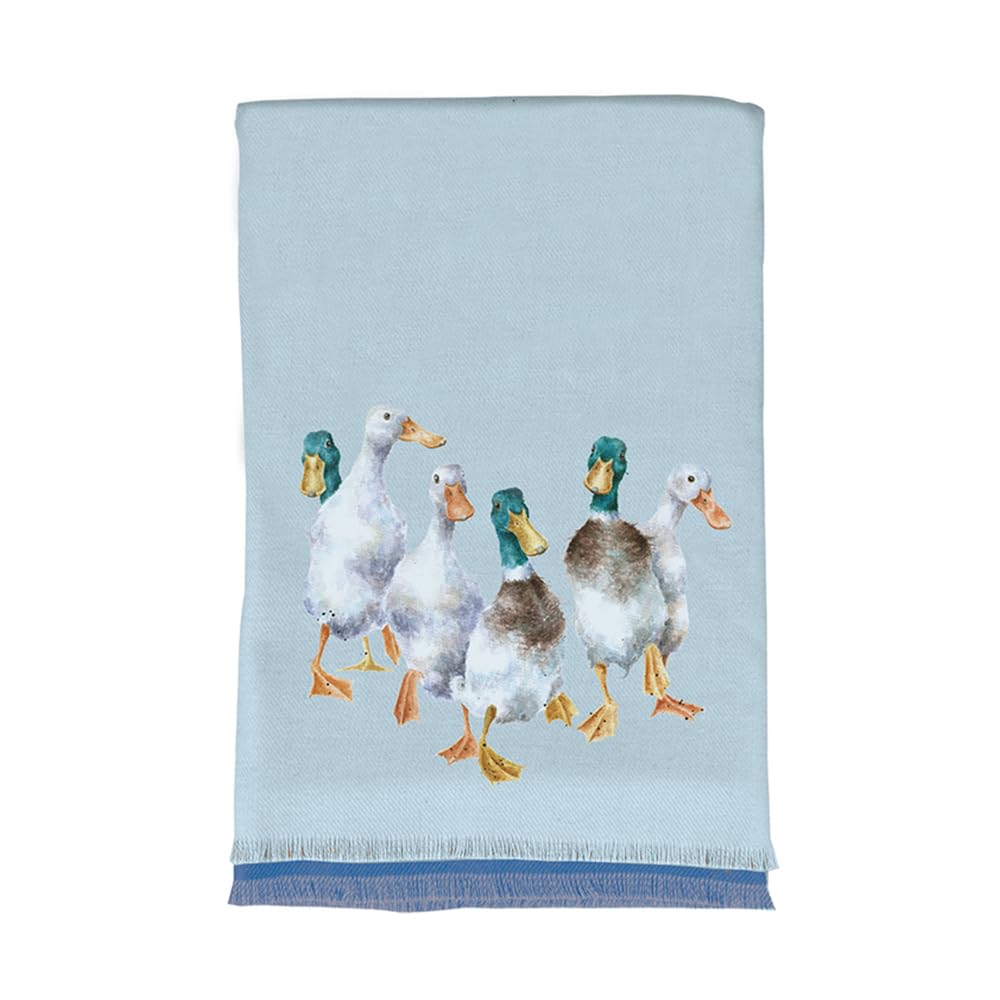 Wrendale Designs - 'Quackers' Winter Scarf