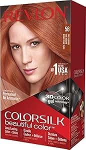 Amazon.com : Revlon ColorSilk Haircolor, True Auburn ...