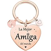 Tecreo BFF Gift, Best Friend in the world Keychain, La Mejor Amiga del mundo Birthday Gift for Friend, El mejor amiga del mundo, Un regalo para el mejor amiga