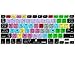 XSKN Adobe After Effects Shortcuts Keyboard Skin Hot Keys AE Keyboard Cover for MacBook Air 13 & MacBook Pro 13 15 17, Retina (US/European ISO Keyboard)