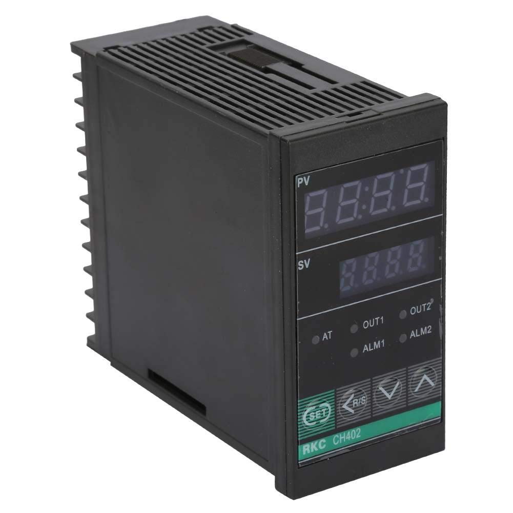Digital Thermostat CH402 FK02-M*AN-NN Digital Temperature Controller AC 100~240V 0-400 Degrees Intelligent Temperature Regulator for Electric Power, Chemical, Injection, Molding Packaging