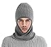 MOCOFO Kint Winter Hats, 3-in-1 Cold Weather Beanie with Flexible Neck Guard, Riding Hat for Outdoor Sports Cycling Motorcycle Ski