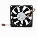 Generic 80x15mm Cooling Fan, Replace AFB0812SHB DC Brushless Cooling Fan, 80mm by 80mm by 15mm with TX3 Connector (DC12V 0.4A)