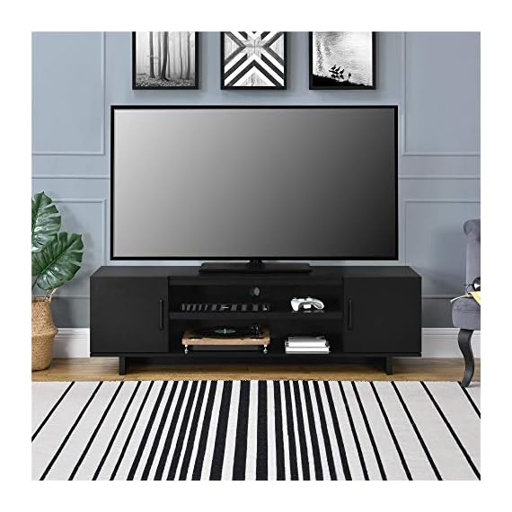 Ameriwood Home Southlander TV Stand, Black Oak LAVORIST