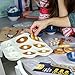 Premium Silicone Donut Pan - Best For Baking Full Size Doughnuts | 100% Food Grade Silicone Donut Mold | 9 Cavity Doughnut Pan/Bagel Pan Makes A Great Gift | Free Ebook