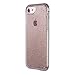Speck Products Presidio Clear + Glitter Cell Phone Case for iPhone 7, iPhone 6/6S - Gold Glitter/Rose Pink Clear