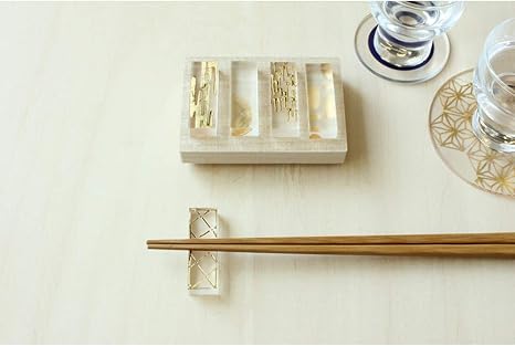 Amazon キッチン 家電 和食器 箸 箸置き Toumei 箸置きセット 箔 Gf0164 サイズはありません ア イ 箸置き オンライン通販