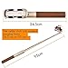 SOGOCOOL Self-Portrait Extendable Leather Selfie Stick with Tripod Stand and Bluetooth Remote Shutter for Smartphones, Gold