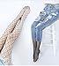 Veniroc Fishnets Stockings 4 Pairs Pantyhose Black Tights for Women