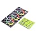 LingAo 8 Panels 3 Rings Magic Folding Twisty Cube Puzzle, Black