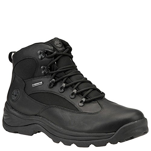Timberland Men's Chocorua Trail Mid Waterproof Hiking Boot, Black, 10 D