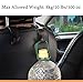 4 Pcs Car Headrest Hook Hanger Seat Organizer,LQSmile Universal Car Vehicle Back Seat Headrest Hanger Storage Hooks for Cloth Bag Purse Grocery(Black -Set of 4) (black)
